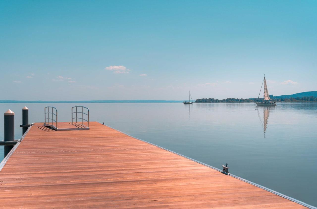Appartamento Fuzliget Surf Garden Balatonfůzfő Esterno foto